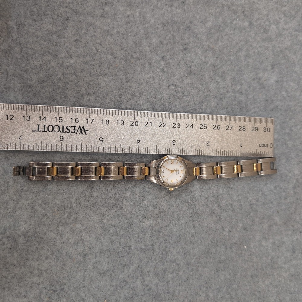 Anne Klein II Women's Two Tone Silver Gold Dial Roman Numeral Quartz Watch New B - Picture 6 of 6